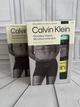 Мужские трусы боксеры Calvin Klein набор с 3штук черного цвета (brief) размер М - изображение 6