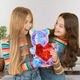 Лампа нічник світлодіодний Мишка з серцем Love Bear 25см від USB / Настільний світильник (L) - зображення 4