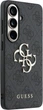 Etui plecki Guess 4G Big Metal Logo do Samsung Galaxy S26 Black (3666339613693) - obraz 4