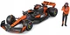 Металева модель автомобіля Bburago F1 McLaren MCL38 Oscar Piastri 1:24 28040_81 (4893993018017) - зображення 2