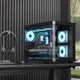 Корпус AeroCool P300C-G-BK-v1 (accs-pn02033.11) Black без бп - изображение 2