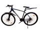 Велосипед CrossBike Tracker 29" 21" Чорний-Синій - изображение 2