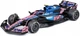 Металева модель автомобіля Bburago Formula Alpine A525 F. Colapinto 1:43 38257_43 (4893993020171) - зображення 3