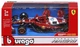 Metalowy model samochodu Bburago Ferrari Formula SF-25 C.Leclerc 1:43 36853_16 (4893993368532) - obraz 1