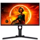 Монітор TFT 24.5" AOC 25G3ZM/BK, VA, 240 Гц, 0,5 мс, 2х HDMI, DP, USB-hub, HAS, Pivot, чорний - зображення 1