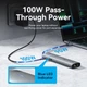 Док-станція USB3.2 Type-C --> HDMI/USB3.0/USB2.0/RJ45/SD/TF/PD 100W Hub 8-in-1 Vention - изображение 8