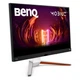 Монитор TFT 32" BenQ EX3210U, 4K UHD, IPS, 144Hz, 1 мс, HDMI, DP, USB-hub, HAS, колонки, белый - изображение 3