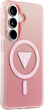 Etui Guess IML Gradient Triangle MagSafe do Samsung Galaxy S26 Pink (3666339613662) - obraz 4
