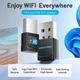 Адаптер WiFi Vention 2.4GHz/5GHz 150/433 Мбит/с, USB - изображение 4