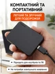 Жесткий диск внешний 1ТБ портативный USB 3.0 HDD накопитель для ноутбука и ПК SATA SSD высокоскоростной - изображение 3