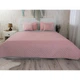 Покрывало Руно велюр 220x240см (330.55_Pink and Grey ромб) - изображение 1