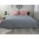 Покрывало Руно велюр 220x240см (330.55_Pink and Grey ромб) - изображение 2