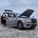 Коллекционная машинка Rolls-Royce Cullinan 1:24 из металла звук подсветки фар инерционный механизм открывающаяся дверь - изображение 4