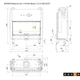 Стальная каминная топка SAVEN Balance Up Black 110х50 ECO 15 кВт с гильотиной (черный шамот) - изображение 13