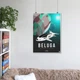 Постер Элита, Elite:Dangerous, Beluga, постер для геймера, космический корабль, sci-fi, A3 42×30 см (id3328) - изображение 7