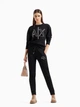 Джоггеры Armani Exchange 8346907 Чёрный XL QZ3440 - изображение 4