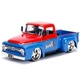 Автомодель Jada Ford F-100 1956 з фігуркою Супердівчина 1:24 (253255008) - зображення 2