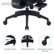 Офисное кресло OfficePro Skyline OC750-B-B-B (OC750-B-B-B) - изображение 7