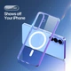 Чехол Dux Ducis Clin Mag для Samsung Galaxy S26 Clear Case с MagSafe Прозрачный - изображение 8
