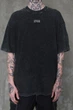 Чоловіча Виварена Оверсайз Футболка Without Washed З Принтом Greek L/XL Black - изображение 3