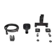 Смеситель для ванны Qtap Gemini (с душевым гарнитуром) QTGEM259GMB45684 Gunmetal Black PVD - изображение 7