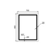 Зеркало Qtap Mideya (MI2) 700х800 с LED-подсветкой Touch, с антизапотеванием, диммером, рег. яркости QT2078DCF7080 - изображение 2