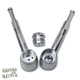 Трубка для курения металлическая Boss Pipe 420 Сетки не нужны Silver - изображение 6