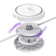 Кабель-рулетка Baseus Free2Draw Mini Type-C to Type-C 100W (1m) White - зображення 2