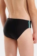 Плавки для хлопчиків Arena SWIM BRIEFS SOLID Чорний, Жовтий 140 см (008371-583 140) - зображення 4