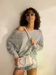Сумка кросс-боди Victoria’s Secret Mini Duffle Crossbody, розовая полоска - изображение 2