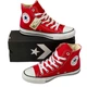 Кеди Converse All Star Red Hi 42 (червоні високі) - изображение 1