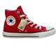 Кеди Converse All Star Red Hi 42 (червоні високі) - изображение 2