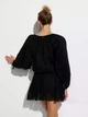 Пляжна сукня Victoria’s Secret Beachwear Linen Lace-Trim Dress Black размер S - изображение 2