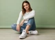 Кеди Converse All Star White OX 39 (білі низькі) - изображение 8