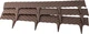 Палісад садовий Rattan Palisade 2.4 м коричневий - зображення 1
