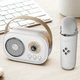 Акумуляторна караоке колонка з мікрофоном дитяча портативна Bluetooth колонка FM радіо (AA0472) - зображення 4