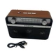 Портативный радиоприемник Everton RT-309 FM/AM/SW/Bluetooth/USB/фонарик - изображение 1