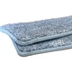 Набор тряпочек сменных запасок для швабры лентяйки Mop Cloths из микрофибры 33х12 см 2 штуки Серый - изображение 3