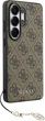 Etui plecki Guess 4G Classic Logo Charm MagSafe do Samsung Galaxy S26 Ultra Brown (3666339613990) - obraz 3