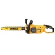 Пилка ланцюгова акумуляторна безщіткова DeWALT, 54 В XR FLEXVOLT, шина 45 см, ланцюг OREGON 3/8, 1.3 мм, автоматична подача - изображение 2