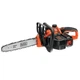 Пила ланцюгова акумуляторна BLACK+DECKER, 36 В, 2.5 Ач, шина 30 см, ланцюг 3/8”, 1 акумулятор і ЗП, швидкість ланцюга 5.0 м/с, - зображення 1
