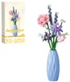 Інтер'єрний конструктор Admiration серія Flowers for Mom Квіти в блакитній вазі - зображення 2