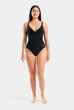 Купальник жіночий Arena SWIMSUIT DANIELA U BACK 010788-500 44 Чорний - зображення 2