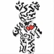 Конструктор «Медвежонок Тедди HEARTS» Ju-9087 — 3031 деталь, объемная 3D-модель 40 см - изображение 1