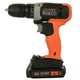 Дриль-шурупокрут акумуляторна BLACK+DECKER, 18 В/1,5 Ач Li-ion, 1-но швидкісний, акумулятор, 37 Нм, 0-600 об/хв., патрон 1-10 мм, - изображение 2