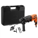 Перфоратор мережевий BLACK+DECKER, SDS-Plus, 650 Вт, 1.6 Дж, 0-5180 уд/хв,0-1600 об/мин, валіза, вага 4.6 кг (BEHS01K) - изображение 1