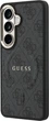 Etui plecki Guess 4G Embossed Ring MagSafe do Samsung Galaxy S26 Black (3666339613150) - obraz 2