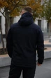 Мужская куртка Intruder Reef Softshell на микрофлисе с шевроном демисезонная с 10 карманами и капюшоном синяя/XL - изображение 2