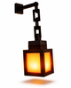 Ночник Майнкрафт LED "Фонарь души" (Soul Lantern) настенный-аккумуляторный светильник 16 цветов - изображение 1