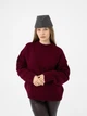 Пілотка з вовни D.Hats темно сірого кольору - зображення 4